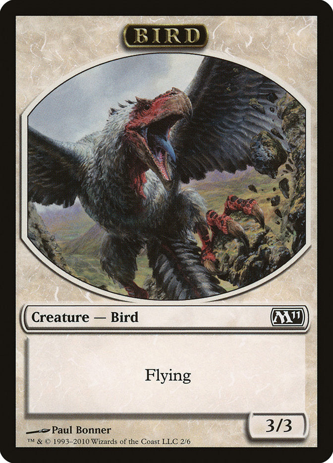 Bird Token [Magic 2011 Tokens] MTG Single Magic: The Gathering | Red Claw Gaming