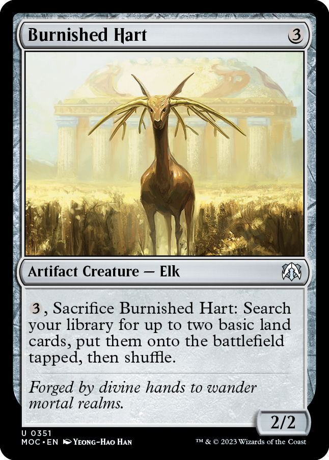 Burnished Hart [March of the Machine Commander] MTG Single Magic: The Gathering | Red Claw Gaming
