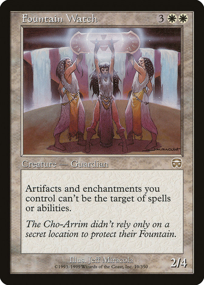 Fountain Watch [Mercadian Masques] MTG Single Magic: The Gathering | Red Claw Gaming