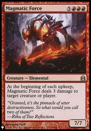 Magmatic Force [The List] MTG Single Magic: The Gathering | Red Claw Gaming