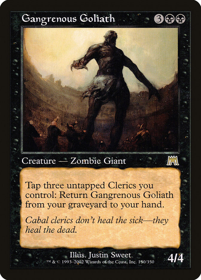 Gangrenous Goliath [Onslaught] MTG Single Magic: The Gathering | Red Claw Gaming