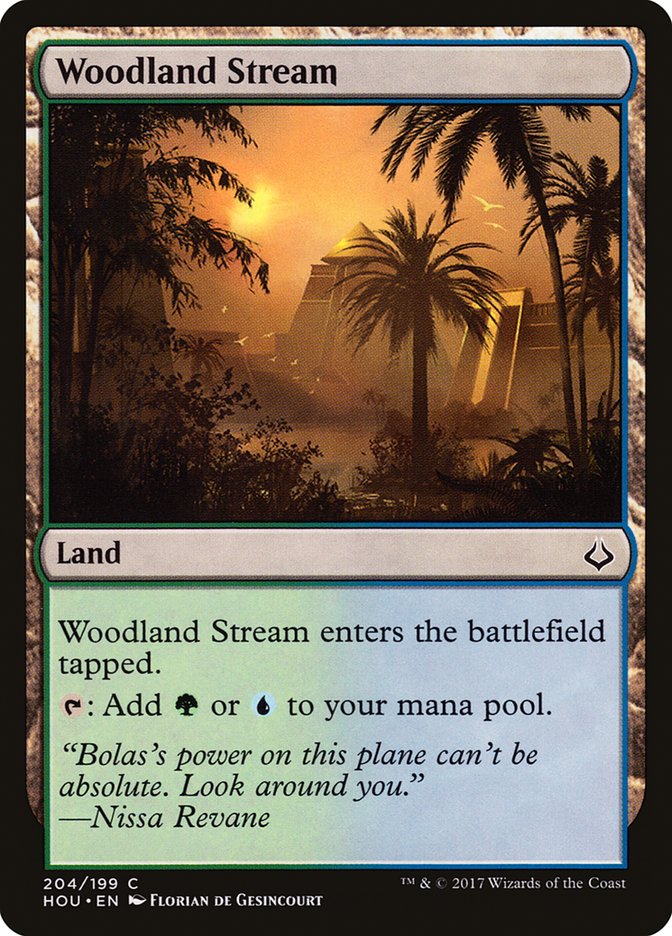 Woodland Stream [Hour of Devastation] MTG Single Magic: The Gathering | Red Claw Gaming