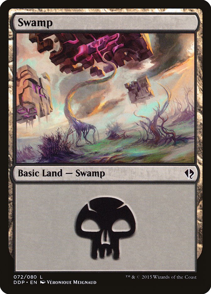 Swamp (72) [Duel Decks: Zendikar vs. Eldrazi] MTG Single Magic: The Gathering | Red Claw Gaming