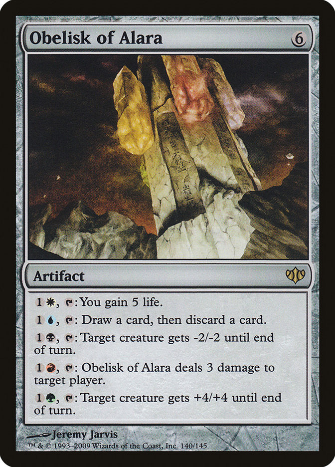 Obelisk of Alara [Conflux] MTG Single Magic: The Gathering | Red Claw Gaming