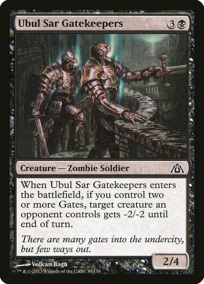 Ubul Sar Gatekeepers [Dragon's Maze] MTG Single Magic: The Gathering | Red Claw Gaming