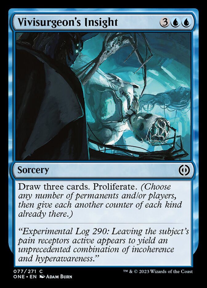 Vivisurgeon's Insight [Phyrexia: All Will Be One] MTG Single Magic: The Gathering | Red Claw Gaming