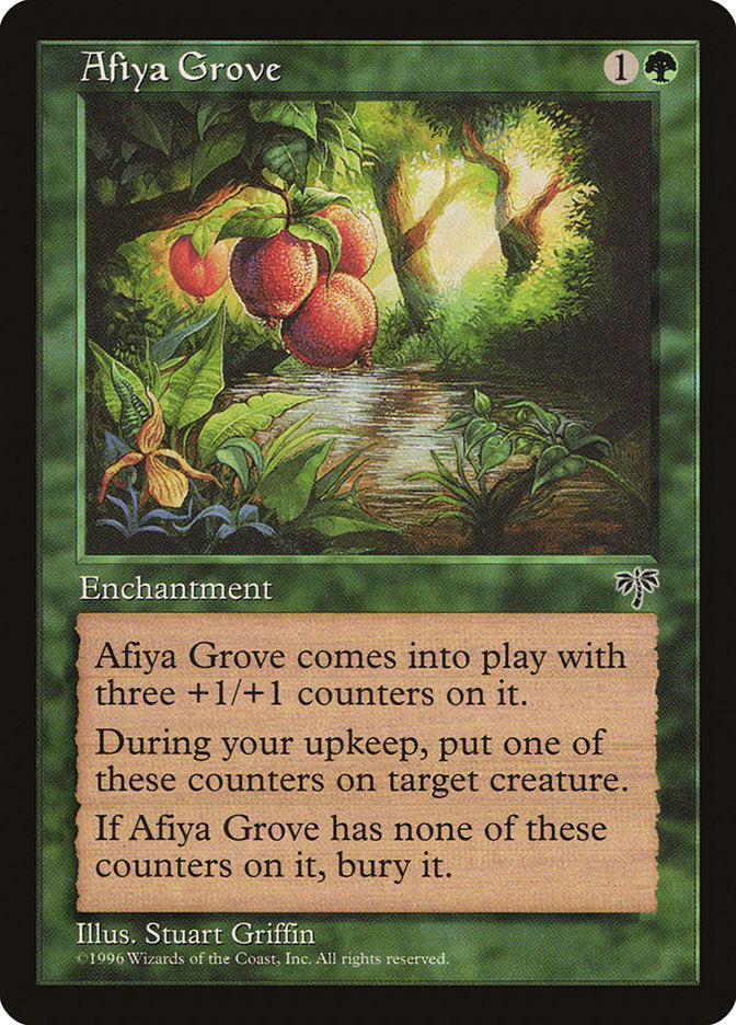 Afiya Grove [Mirage] MTG Single Magic: The Gathering | Red Claw Gaming