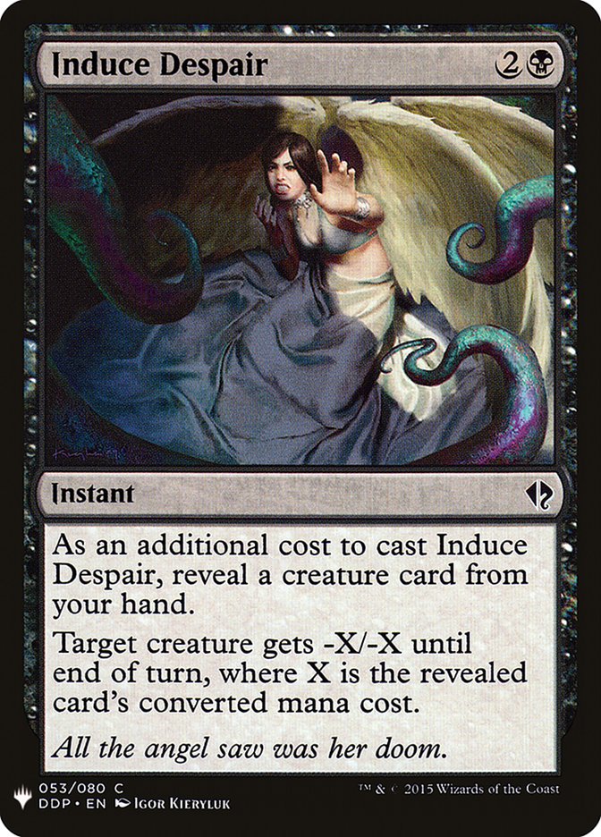 Induce Despair [Mystery Booster] MTG Single Magic: The Gathering | Red Claw Gaming