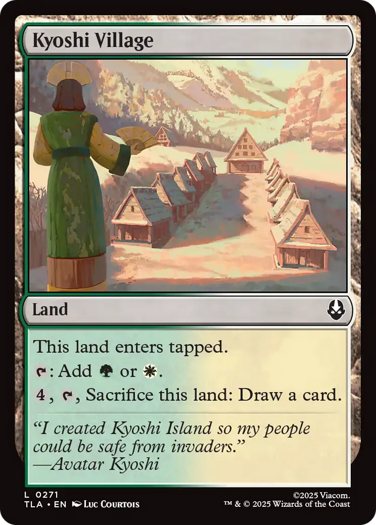 Kyoshi Village [Avatar: The Last Airbender] MTG Single Magic: The Gathering | Red Claw Gaming