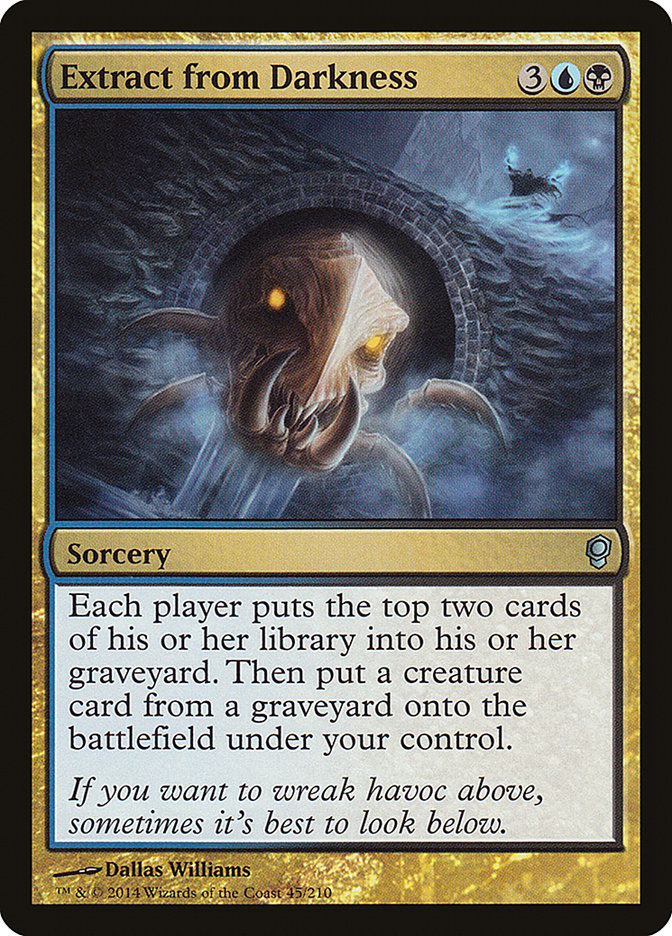 Extract from Darkness [Conspiracy] MTG Single Magic: The Gathering | Red Claw Gaming