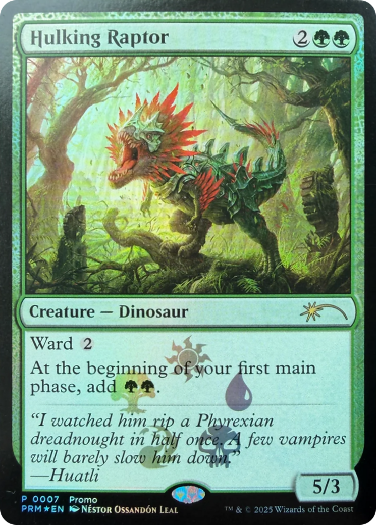 Hulking Raptor [Media Promos] | Red Claw Gaming
