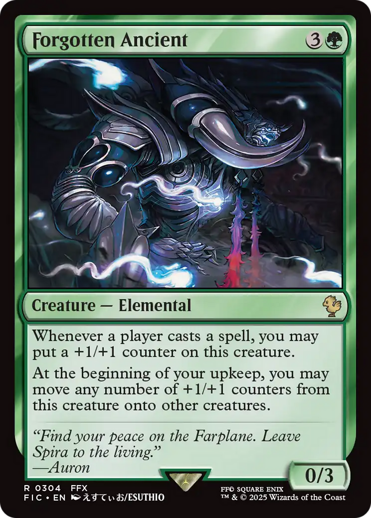 Forgotten Ancient [FINAL FANTASY Commander] MTG Single Magic: The Gathering | Red Claw Gaming