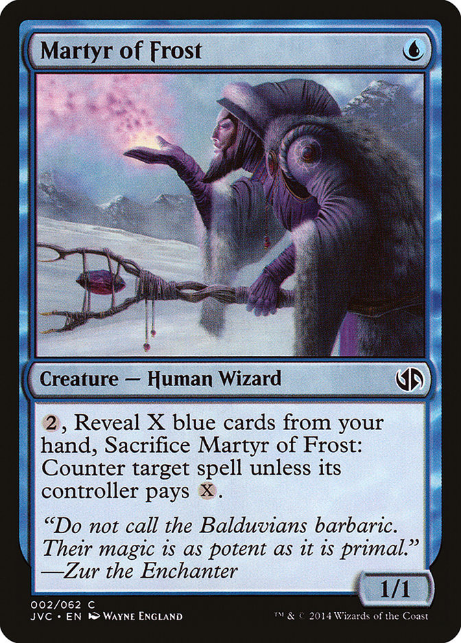 Martyr of Frost [Duel Decks Anthology] MTG Single Magic: The Gathering | Red Claw Gaming