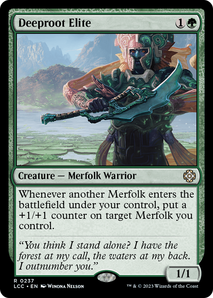 Deeproot Elite [The Lost Caverns of Ixalan Commander] MTG Single Magic: The Gathering | Red Claw Gaming