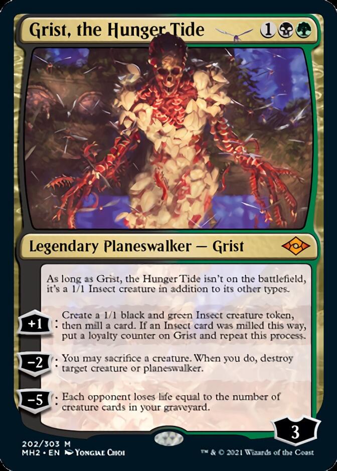 Grist, the Hunger Tide [Modern Horizons 2] MTG Single Magic: The Gathering    | Red Claw Gaming