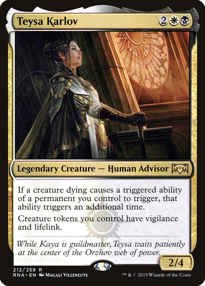Teysa Karlov [Ravnica Allegiance] MTG Single Magic: The Gathering | Red Claw Gaming