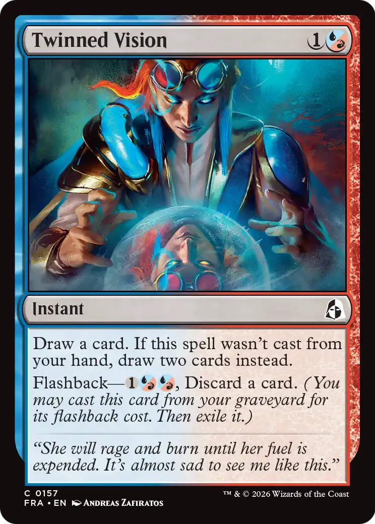 Twinned Vision [Reality Fracture] MTG Single Magic: The Gathering | Red Claw Gaming