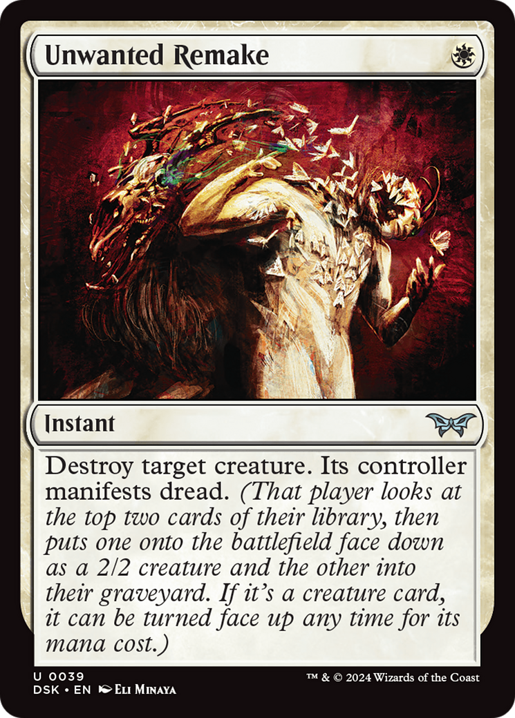 Unwanted Remake [Duskmourn: House of Horror] MTG Single Magic: The Gathering | Red Claw Gaming