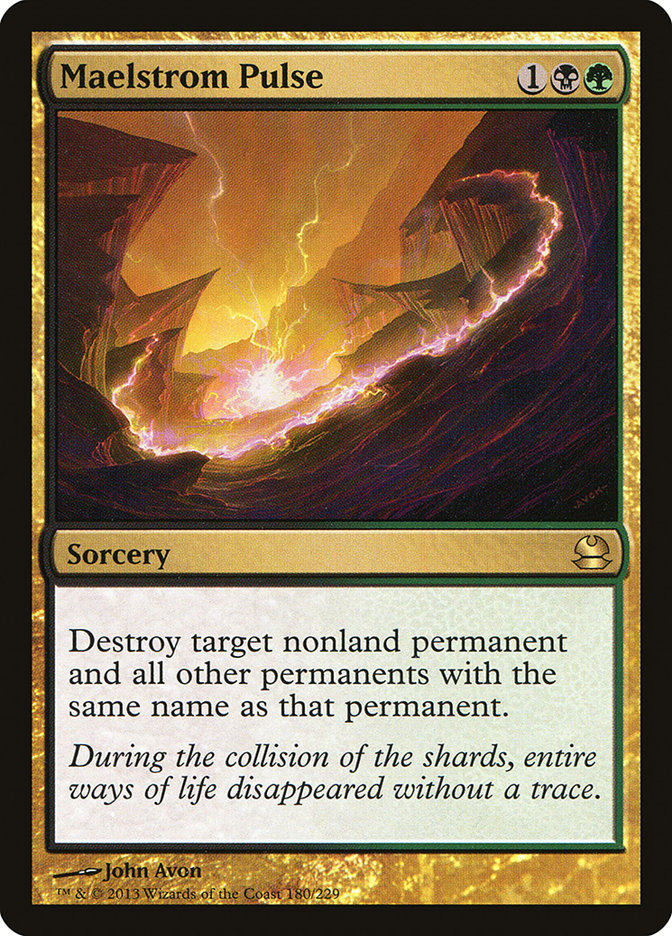 Maelstrom Pulse [Modern Masters] MTG Single Magic: The Gathering | Red Claw Gaming