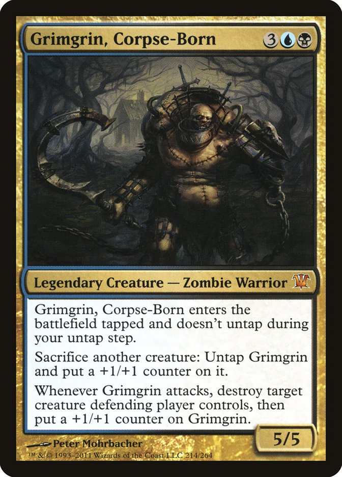 Grimgrin, Corpse-Born [Innistrad] MTG Single Magic: The Gathering | Red Claw Gaming