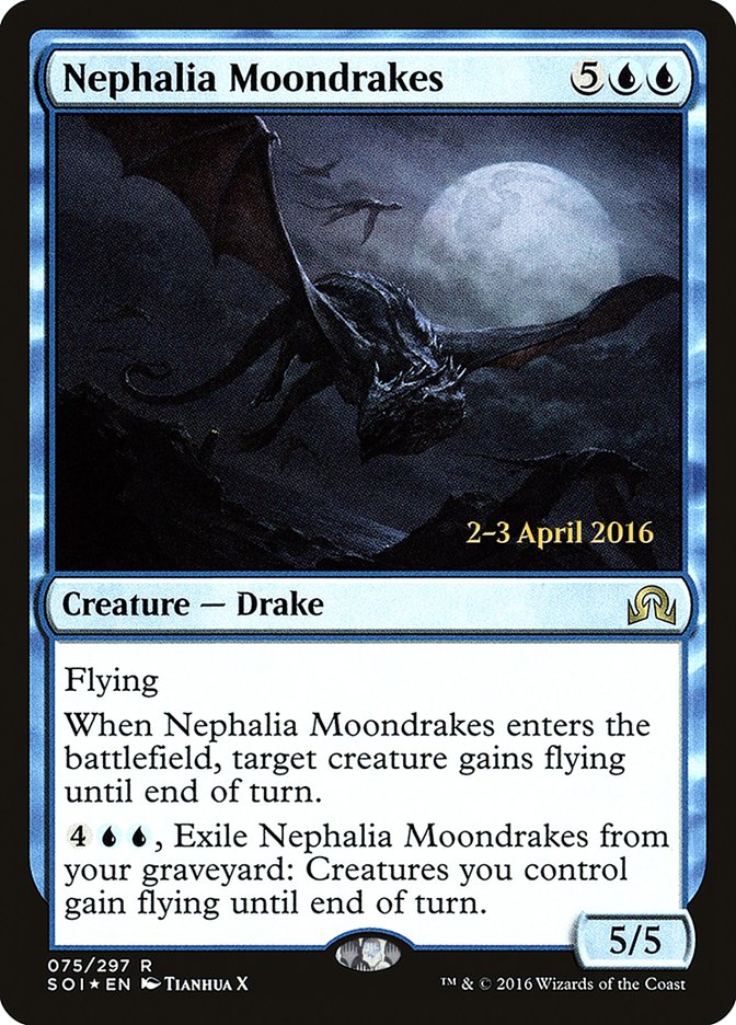 Nephalia Moondrakes [Shadows over Innistrad Prerelease Promos] MTG Single Magic: The Gathering | Red Claw Gaming