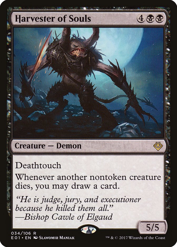 Harvester of Souls [Archenemy: Nicol Bolas] MTG Single Magic: The Gathering | Red Claw Gaming