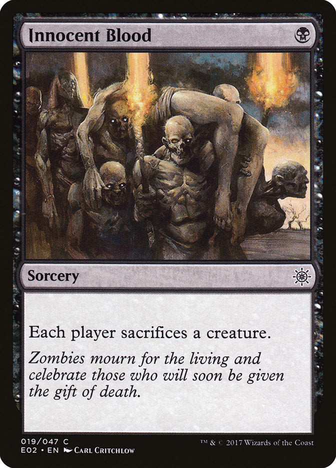 Innocent Blood [Explorers of Ixalan] MTG Single Magic: The Gathering | Red Claw Gaming