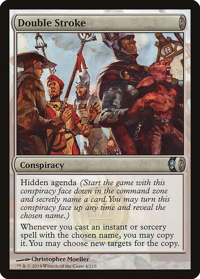 Double Stroke [Conspiracy] MTG Single Magic: The Gathering | Red Claw Gaming