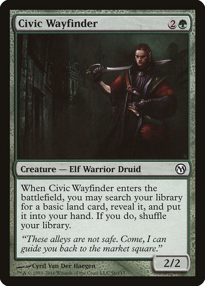 Civic Wayfinder [Duels of the Planeswalkers] MTG Single Magic: The Gathering | Red Claw Gaming