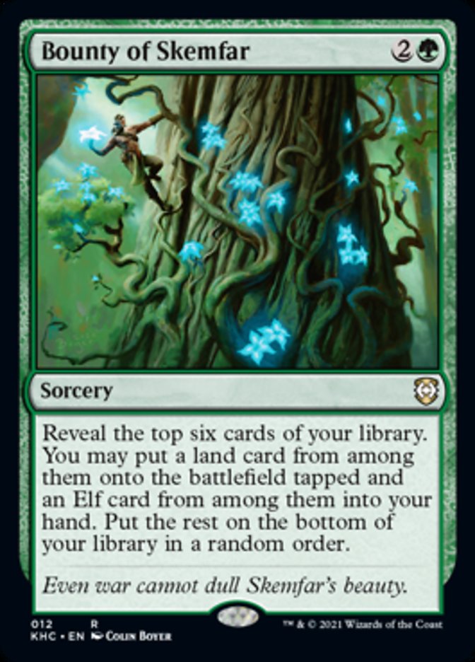 Bounty of Skemfar [Kaldheim Commander] MTG Single Magic: The Gathering | Red Claw Gaming