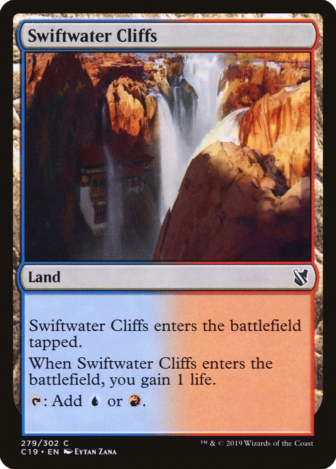 Swiftwater Cliffs [Commander 2019] MTG Single Magic: The Gathering | Red Claw Gaming