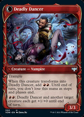 Alluring Suitor // Deadly Dancer (Showcase Fang Frame) [Innistrad: Crimson Vow] MTG Single Magic: The Gathering | Red Claw Gaming