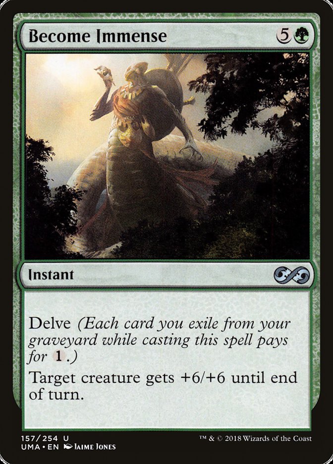 Become Immense [Ultimate Masters] MTG Single Magic: The Gathering | Red Claw Gaming
