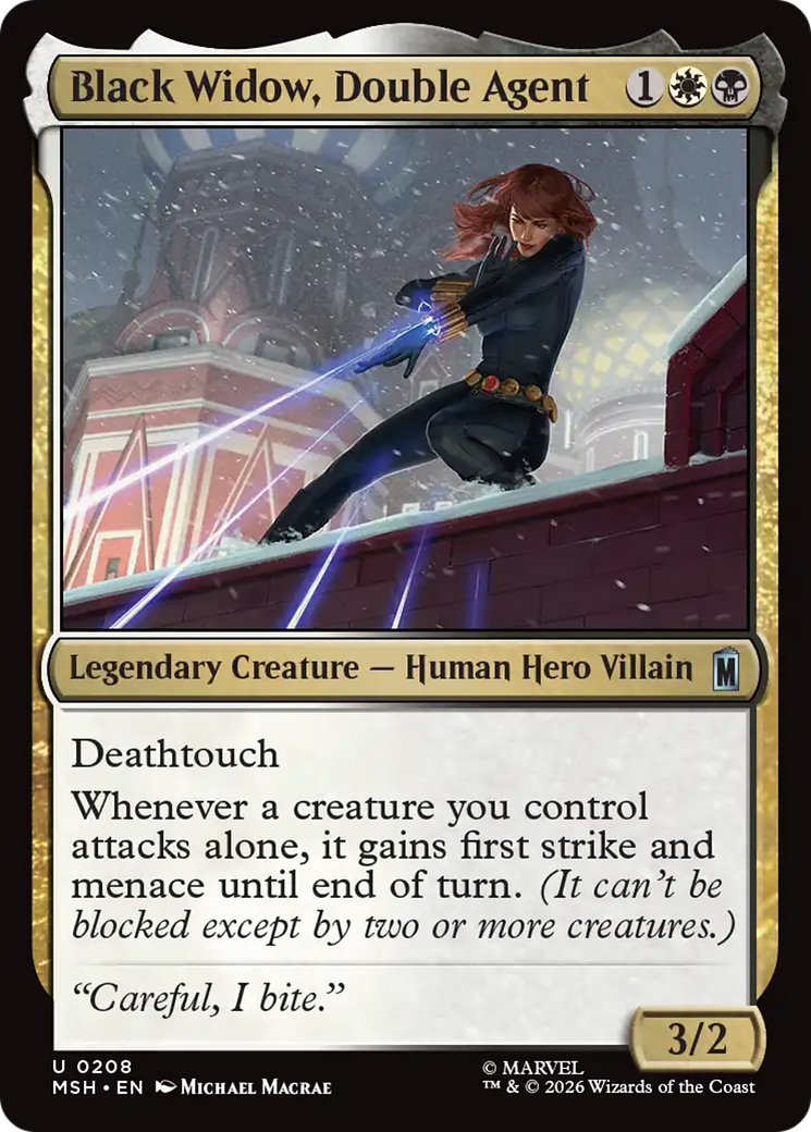 Black Widow, Double Agent [Marvel Super Heroes] | Red Claw Gaming