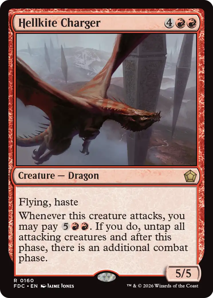 Hellkite Charger [Foundations Commander] | Red Claw Gaming