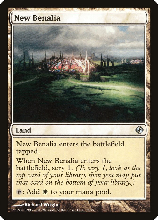 New Benalia [Duel Decks: Venser vs. Koth] MTG Single Magic: The Gathering | Red Claw Gaming