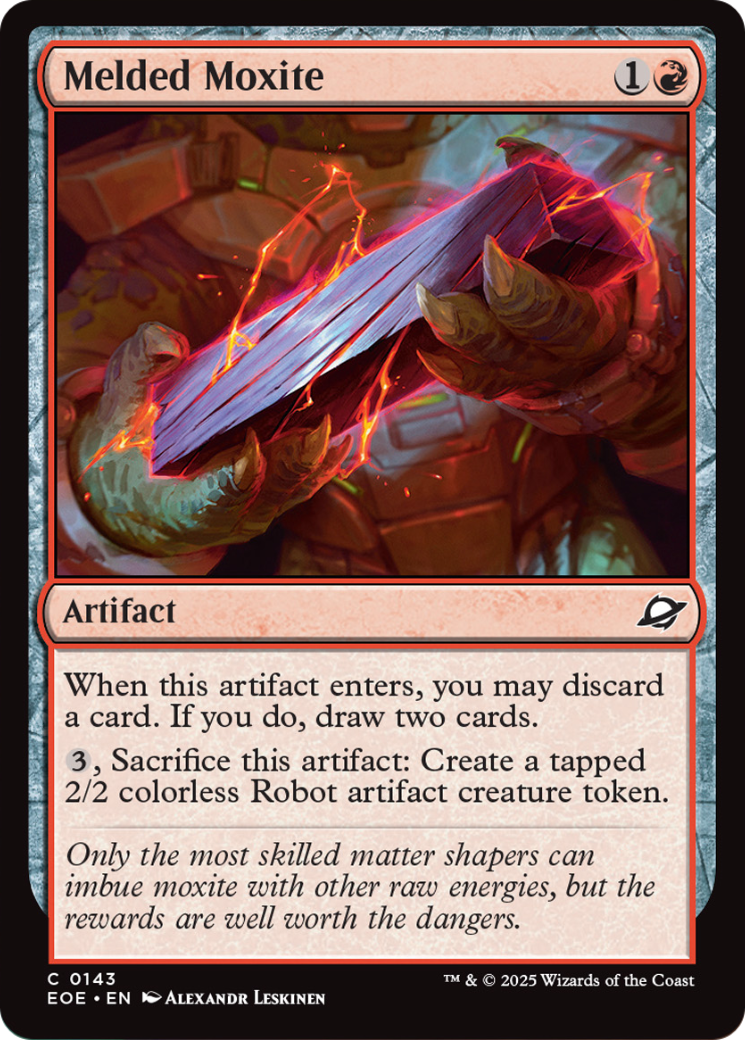 Melded Moxite [Edge of Eternities] MTG Single Magic: The Gathering | Red Claw Gaming