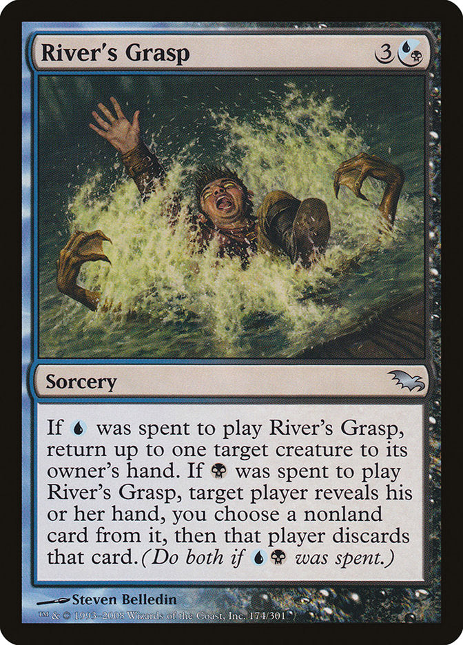 River's Grasp [Shadowmoor] MTG Single Magic: The Gathering | Red Claw Gaming