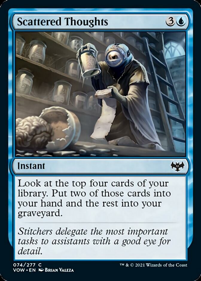 Scattered Thoughts [Innistrad: Crimson Vow] MTG Single Magic: The Gathering | Red Claw Gaming