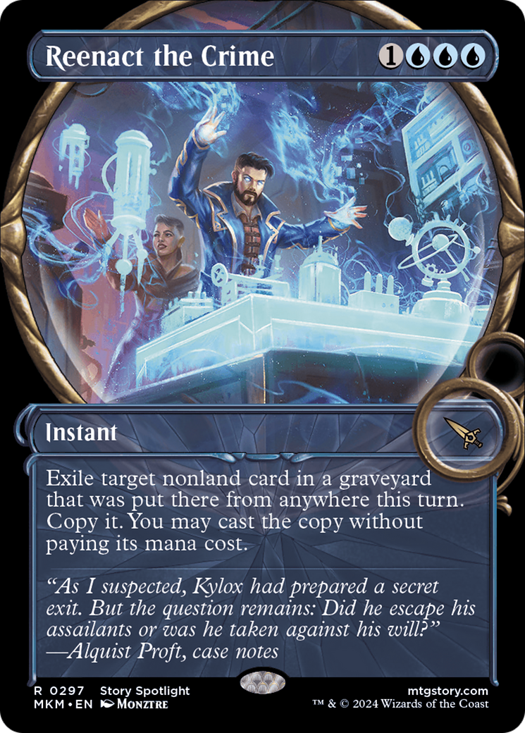 Reenact the Crime (Showcase) [Murders at Karlov Manor] MTG Single Magic: The Gathering    | Red Claw Gaming