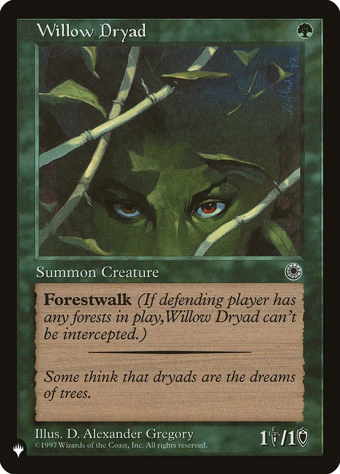Willow Dryad [The List] MTG Single Magic: The Gathering | Red Claw Gaming