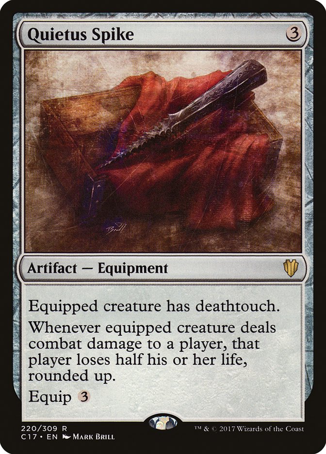 Quietus Spike [Commander 2017] MTG Single Magic: The Gathering | Red Claw Gaming