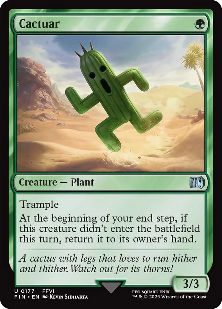 Cactuar [FINAL FANTASY] MTG Single Magic: The Gathering | Red Claw Gaming