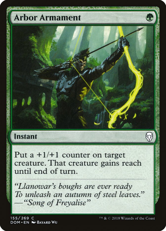Arbor Armament [Dominaria] MTG Single Magic: The Gathering | Red Claw Gaming