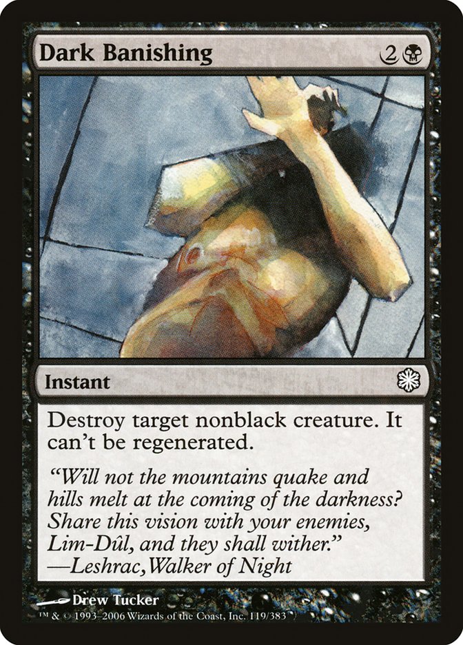 Dark Banishing [Coldsnap Theme Decks] MTG Single Magic: The Gathering | Red Claw Gaming