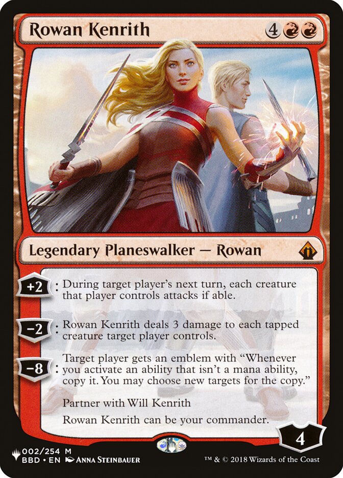 Rowan Kenrith [The List] MTG Single Magic: The Gathering | Red Claw Gaming