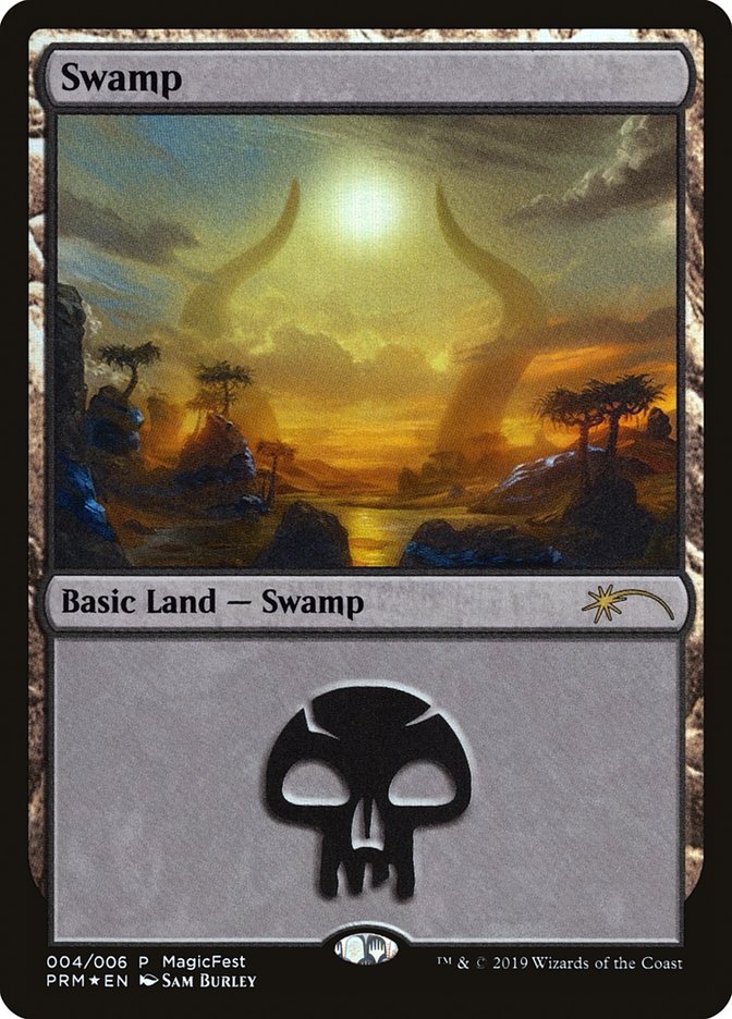 Swamp (4) [MagicFest 2019] MTG Single Magic: The Gathering | Red Claw Gaming
