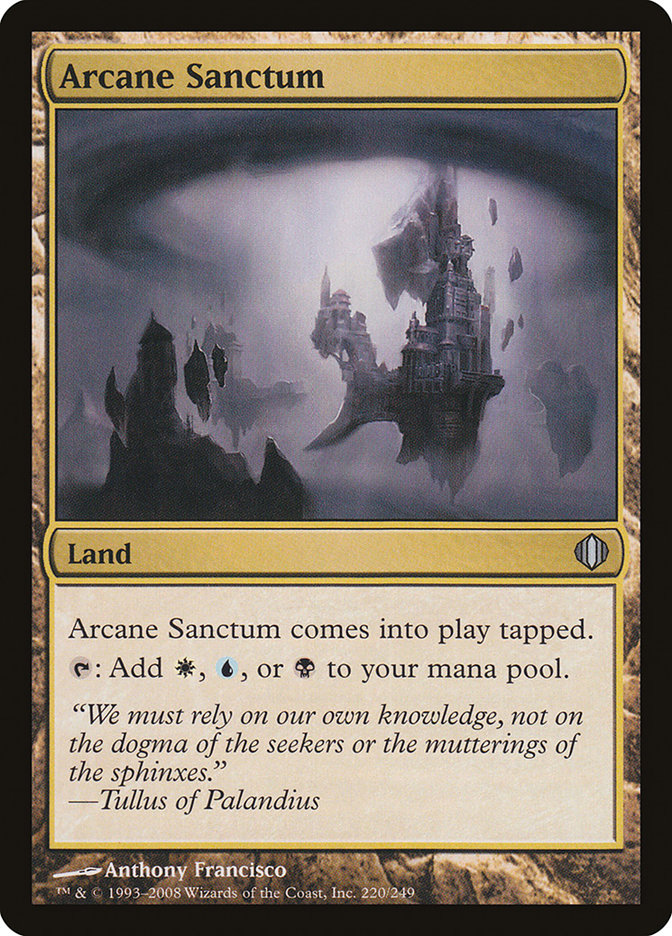 Arcane Sanctum [Shards of Alara] MTG Single Magic: The Gathering | Red Claw Gaming