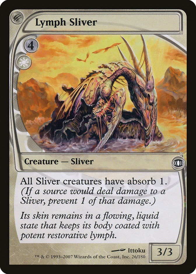 Lymph Sliver [Future Sight] MTG Single Magic: The Gathering | Red Claw Gaming