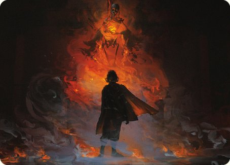 Pippin, Guard of the Citadel Art Card [The Lord of the Rings: Tales of Middle-earth Art Series] MTG Single Magic: The Gathering | Red Claw Gaming